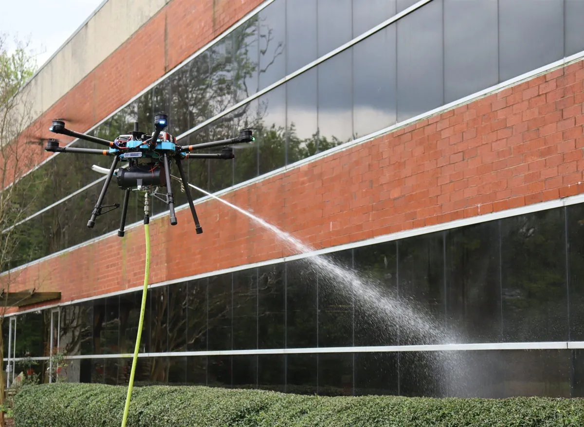 Dron ile Dış Cephe Temizliği